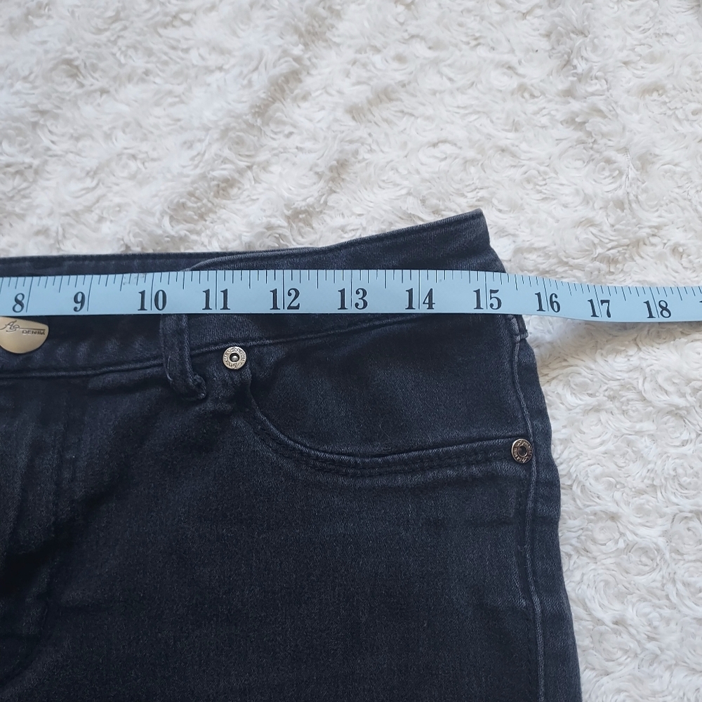 A3 Design Denim Black Stretch Jeans size 12 Normcore Casual Everyday - Picture 7 of 9
